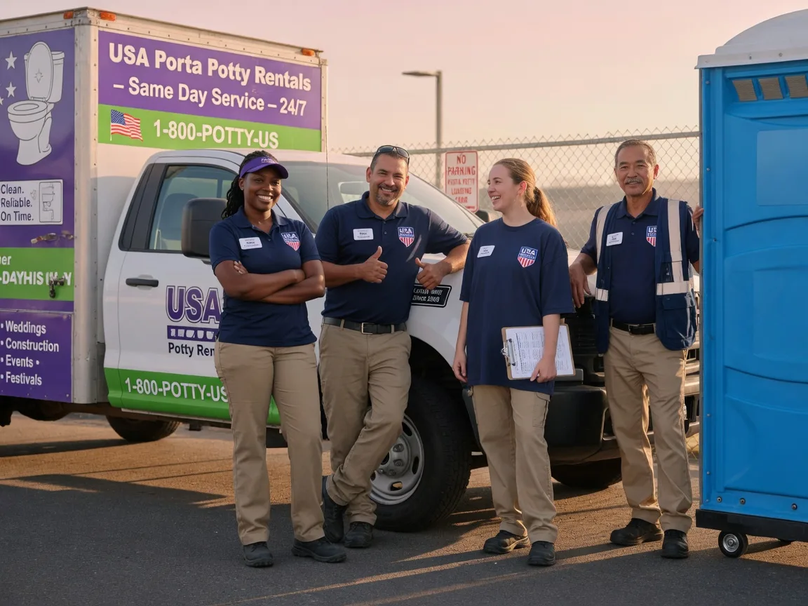 Porta Potty Rental company in Manchester, WA